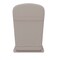 Merrick Lane Riviera Set Of 2 Indoor/Outdoor High Back Adirondack Chair Cushions with Elastic Strap and Water Resistant Covers